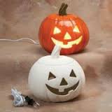 Glazed pumpkin jackolantern